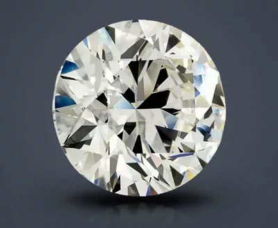 2.92ct I VVS1 Rare Carat Ideal Cut Round Diamond