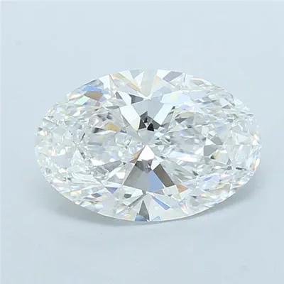 2.73ct D VS1 Rare Carat Ideal Cut Oval Lab Grown Diamond
