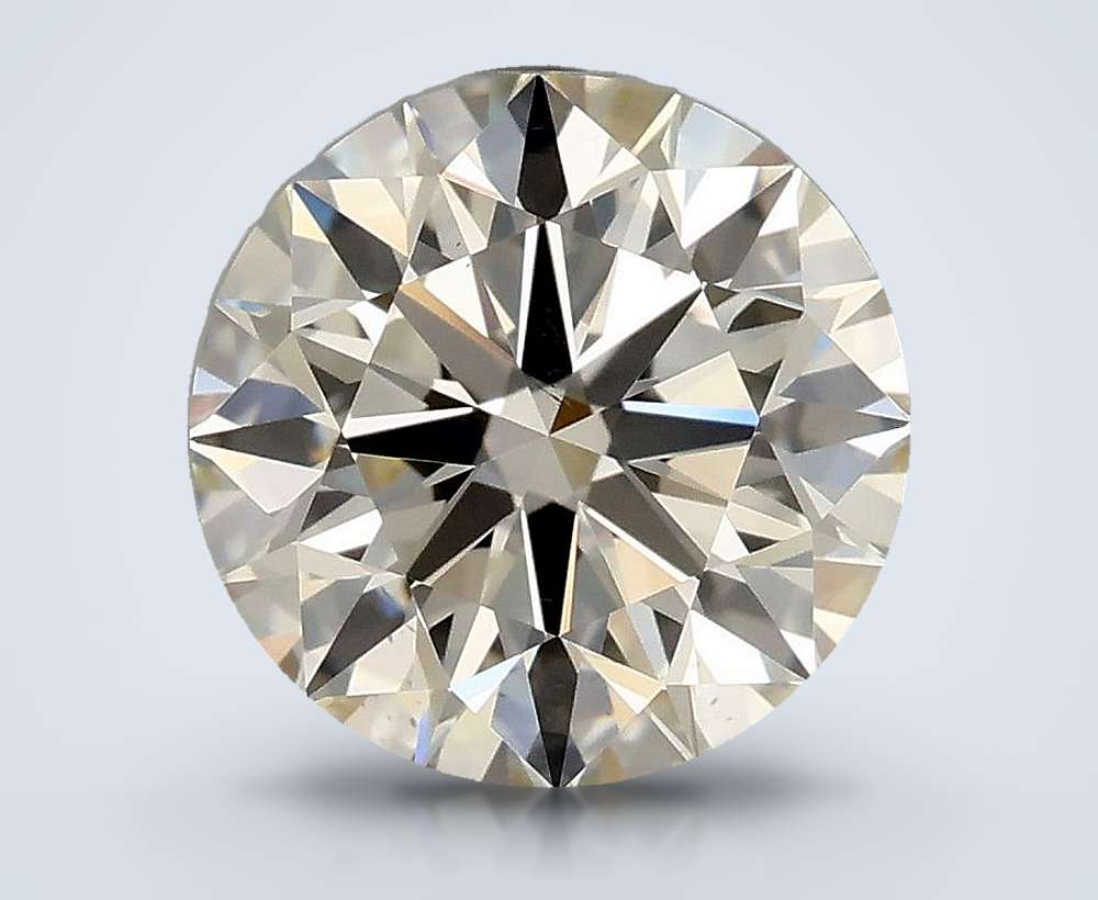 1.33ct K VS2 Rare Carat Ideal Cut Round Diamond