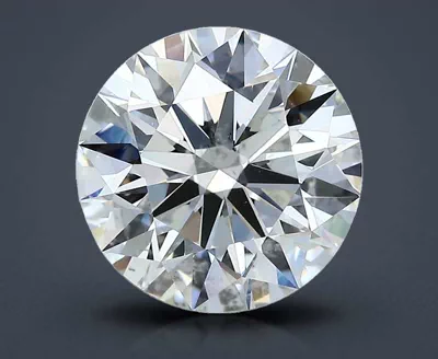 3.61ct I SI1 Rare Carat Ideal Cut Round Diamond