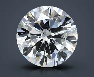 4.01ct H VS2 Good Cut Round Diamond