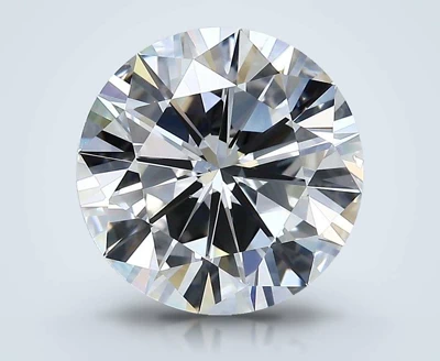 4.01ct H VS2 Good Cut Round Diamond