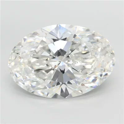 10.59ct F VVS2 Rare Carat Ideal Cut Oval Lab Grown Diamond