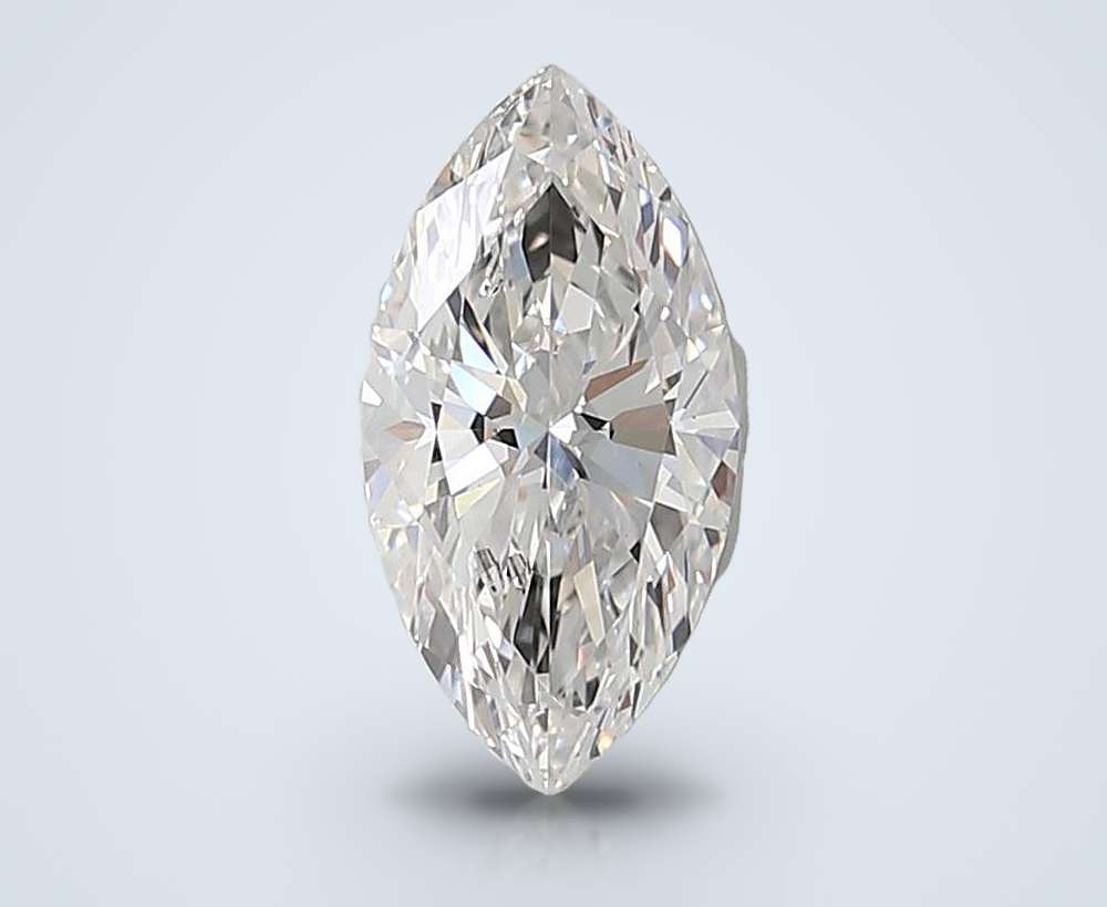 2.53ct F VS1 Rare Carat Ideal Cut Marquise Lab Grown Diamond