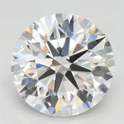 3.46ct D IF Excellent Cut Round Lab Grown Diamond
