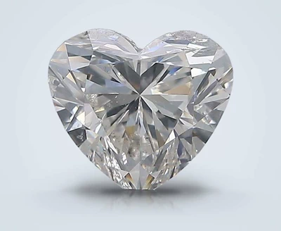 2.01ct G SI2 Rare Carat Ideal Cut Heart Diamond