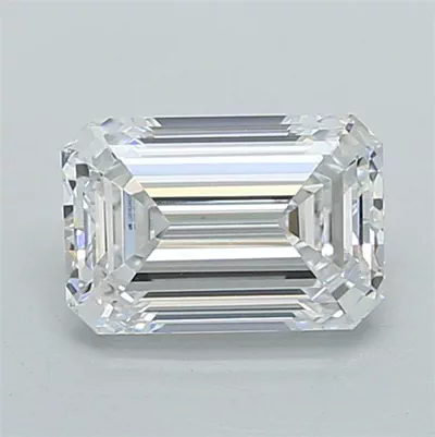 1.04ct D VVS1 Rare Carat Ideal Cut Emerald Lab Grown Diamond