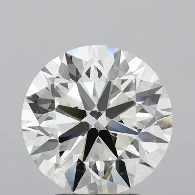 3.18ct H VVS2 Ideal Cut Round Lab Grown Diamond