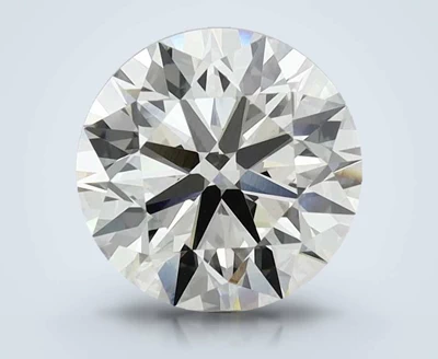 3.18ct H VVS2 Ideal Cut Round Lab Grown Diamond