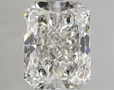 3.06ct G SI1 Rare Carat Ideal Cut Radiant Lab Grown Diamond