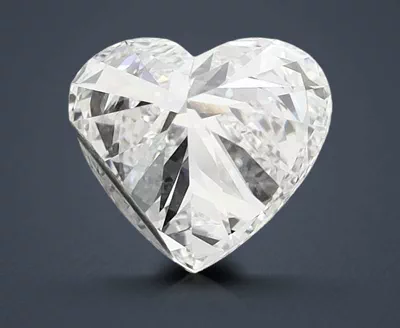 1.06ct D VVS1 Rare Carat Ideal Cut Heart Lab Grown Diamond