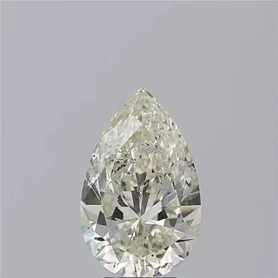 3.21ct I SI2 Very Good Cut Pear Diamond