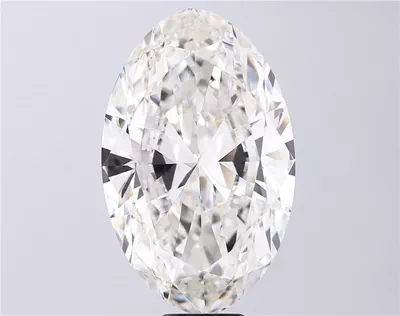 14.03ct F VVS2 Rare Carat Ideal Cut Oval Lab Grown Diamond