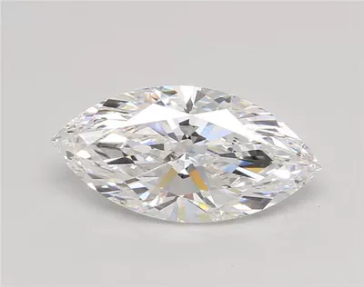 3.04ct E VVS1 Rare Carat Ideal Cut Marquise Lab Grown Diamond