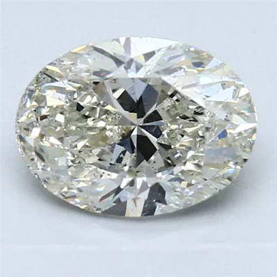 2.01ct K SI1 Very Good Cut Oval Diamond