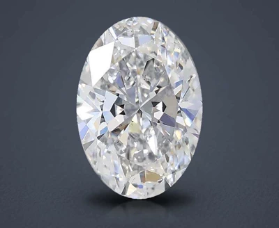 0.93ct D VS2 Rare Carat Ideal Cut Oval Lab Grown Diamond