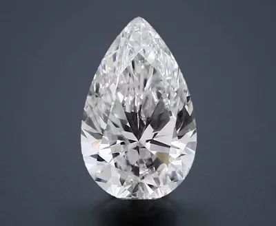 1.36ct H VS1 Rare Carat Ideal Cut Pear Lab Grown Diamond