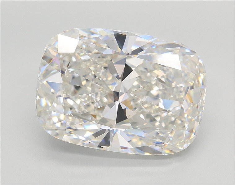 10.55ct F VVS2 Rare Carat Ideal Cut Cushion Lab Grown Diamond