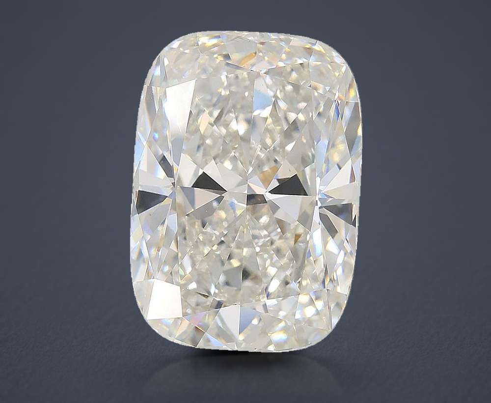 10.55ct F VVS2 Rare Carat Ideal Cut Cushion Lab Grown Diamond