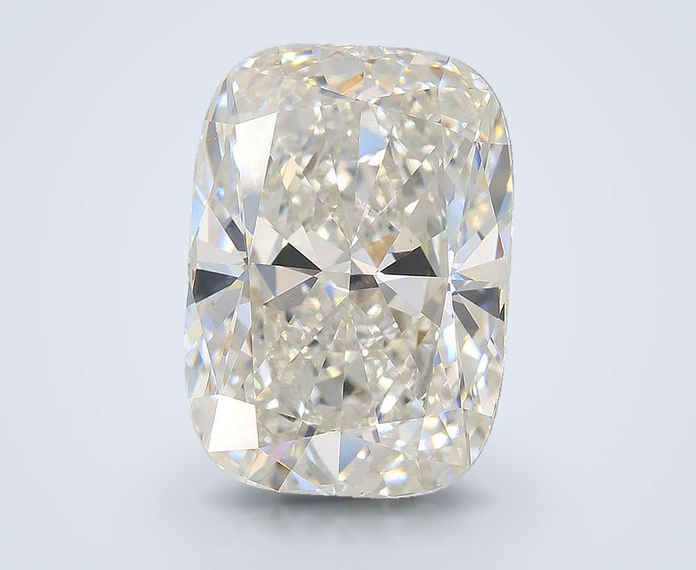 10.55ct F VVS2 Rare Carat Ideal Cut Cushion Lab Grown Diamond