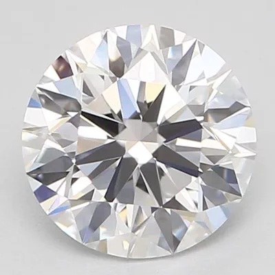 0.74ct D FL Rare Carat Ideal Cut Round Diamond