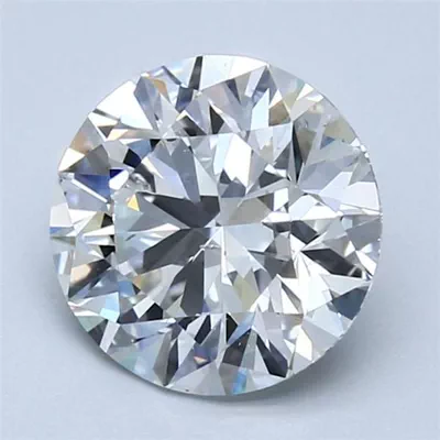 2.29ct E SI1 Rare Carat Ideal Cut Round Diamond
