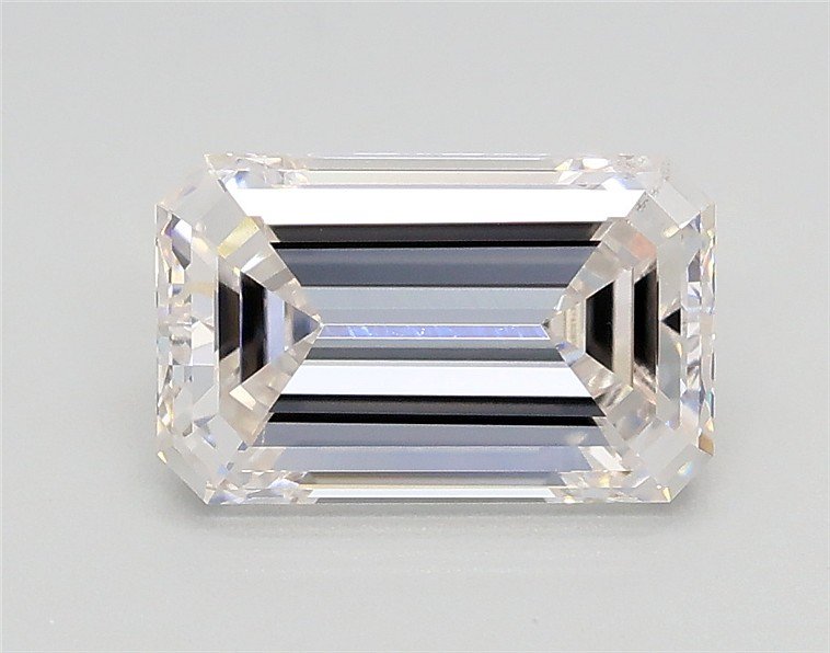 1.50ct F VS2 Rare Carat Ideal Cut Emerald Lab Grown Diamond