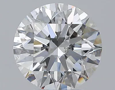 2.51ct G SI1 Rare Carat Ideal Cut Round Diamond