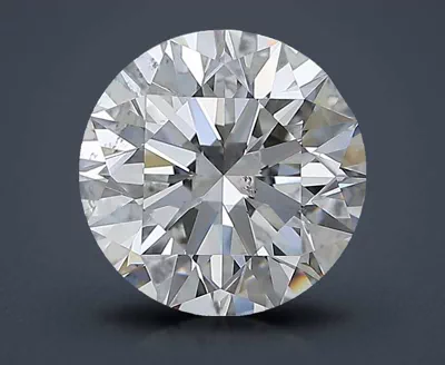 2.51ct G SI1 Rare Carat Ideal Cut Round Diamond