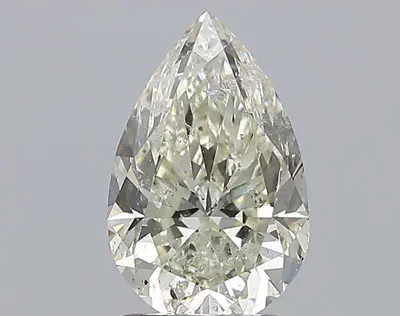 1.71ct I SI2 Rare Carat Ideal Cut Pear Diamond