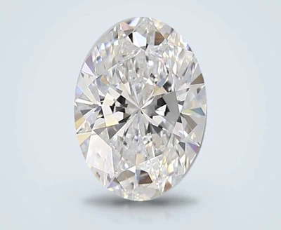 1.52ct D VVS2 Rare Carat Ideal Cut Oval Lab Grown Diamond