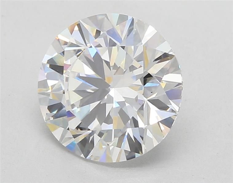 3.47ct E VVS2 Rare Carat Ideal Cut Round Lab Grown Diamond