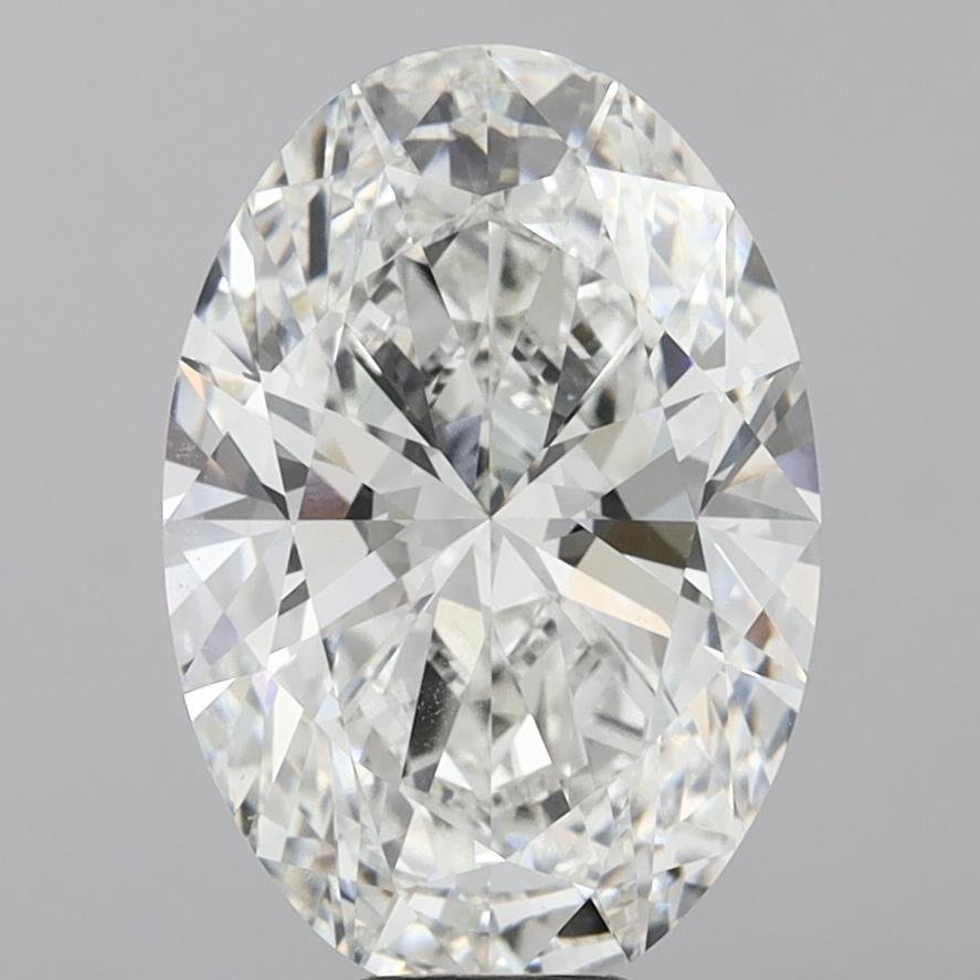 10.50ct F VVS2 Rare Carat Ideal Cut Oval Lab Grown Diamond