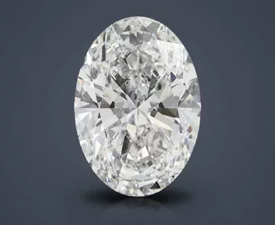 10.50ct F VVS2 Rare Carat Ideal Cut Oval Lab Grown Diamond