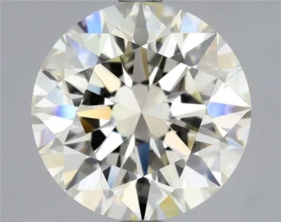 3.01ct K VVS2 Rare Carat Ideal Cut Round Diamond