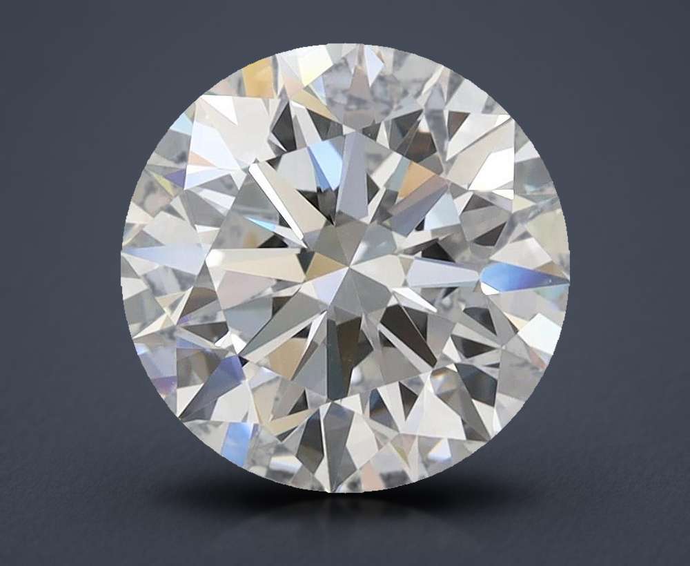 2.95ct E FL Excellent Cut Round Lab Grown Diamond