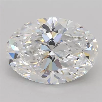1.04ct D VVS2 Rare Carat Ideal Cut Oval Lab Grown Diamond