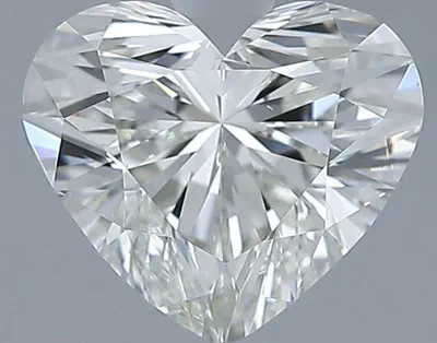 1.51ct K SI1 Rare Carat Ideal Cut Heart Diamond
