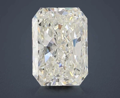 2.51ct J SI2 Rare Carat Ideal Cut Radiant Diamond
