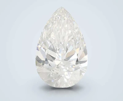 3.51ct F VS1 Rare Carat Ideal Cut Pear Lab Grown Diamond