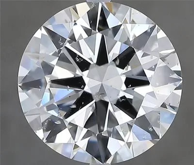 4.01ct H SI1 Excellent Cut Round Diamond