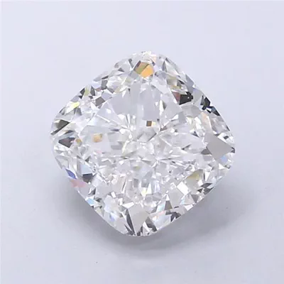 2.37ct D VVS2 Very Good Cut Cushion Lab Grown Diamond
