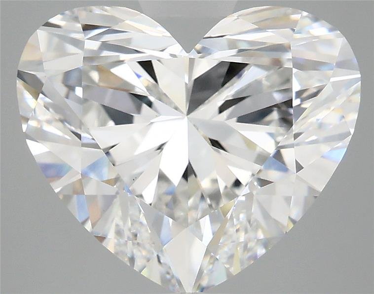 5.93ct E VS1 Rare Carat Ideal Cut Heart Lab Grown Diamond