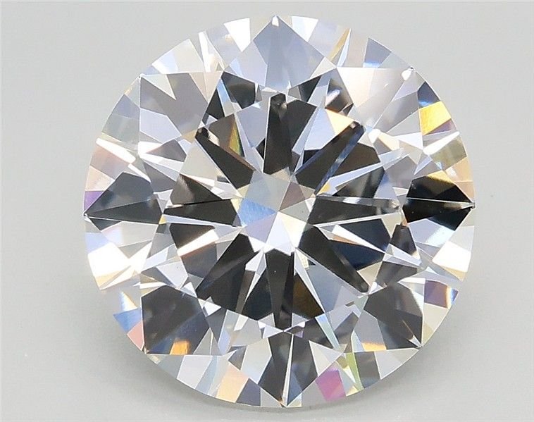 3.53ct F VVS2 Excellent Cut Round Lab Grown Diamond