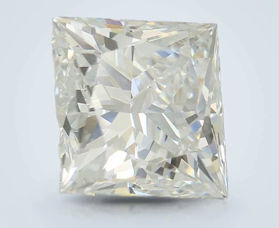 5.02ct E VVS2 Rare Carat Ideal Cut Princess Lab Grown Diamond