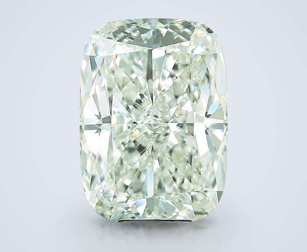 10.05ct F VVS2 Rare Carat Ideal Cut Cushion Lab Grown Diamond