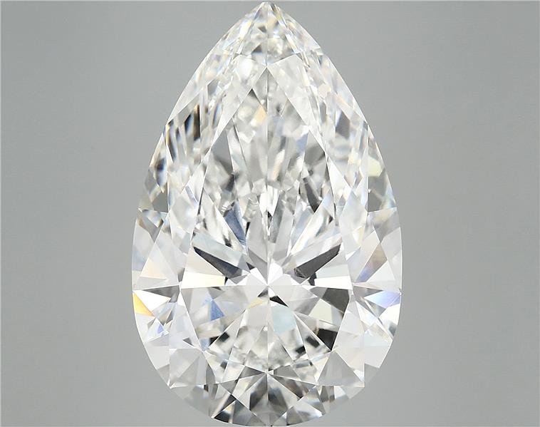 10.75ct F VVS2 Rare Carat Ideal Cut Pear Lab Grown Diamond