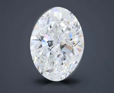 6.08ct E VS1 Rare Carat Ideal Cut Oval Lab Grown Diamond