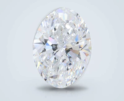 6.08ct E VS1 Rare Carat Ideal Cut Oval Lab Grown Diamond