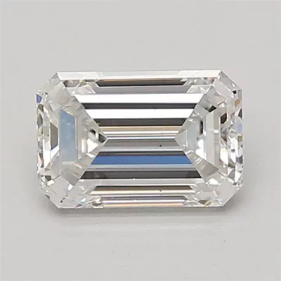 1.37ct E VS1 Rare Carat Ideal Cut Emerald Lab Grown Diamond